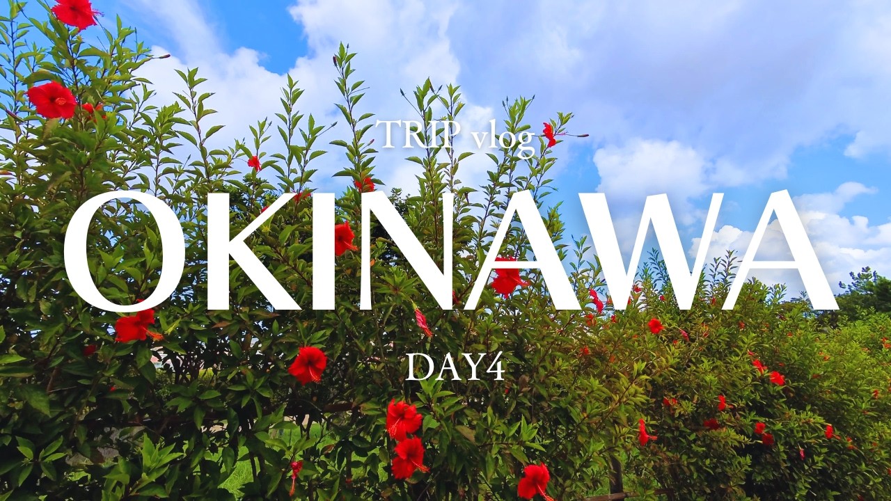[ OKINAWA VLOG ] 沖縄本島3泊4日の夏休み旅行☀ | DAY4
