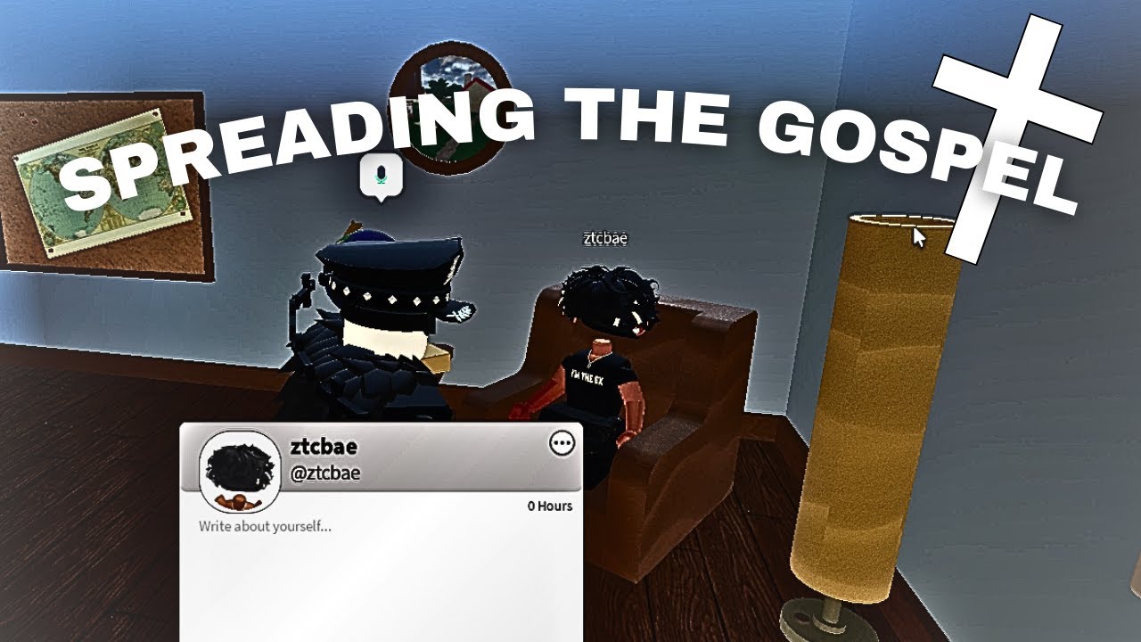 SPREADING THE GOSPEL IN ROBLOX!