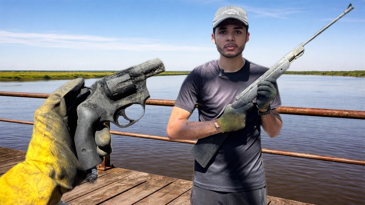 Descobri um ESCONDERIJO CLANDESTINO de ARMAS!