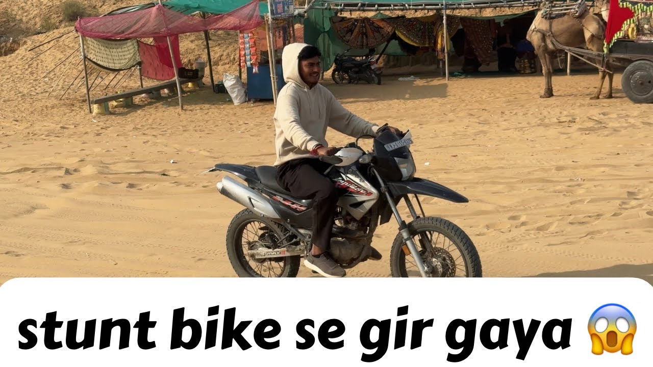 Stunt bike se gir gaya 😱