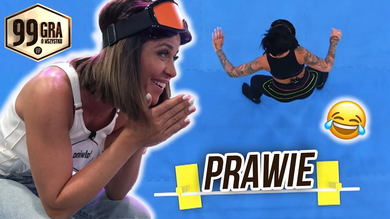 KRÓLOWA ŻYCIA pokonywała niewidzialną przeszkodę 🤣  | 99 - Gra o wszystko. VIP