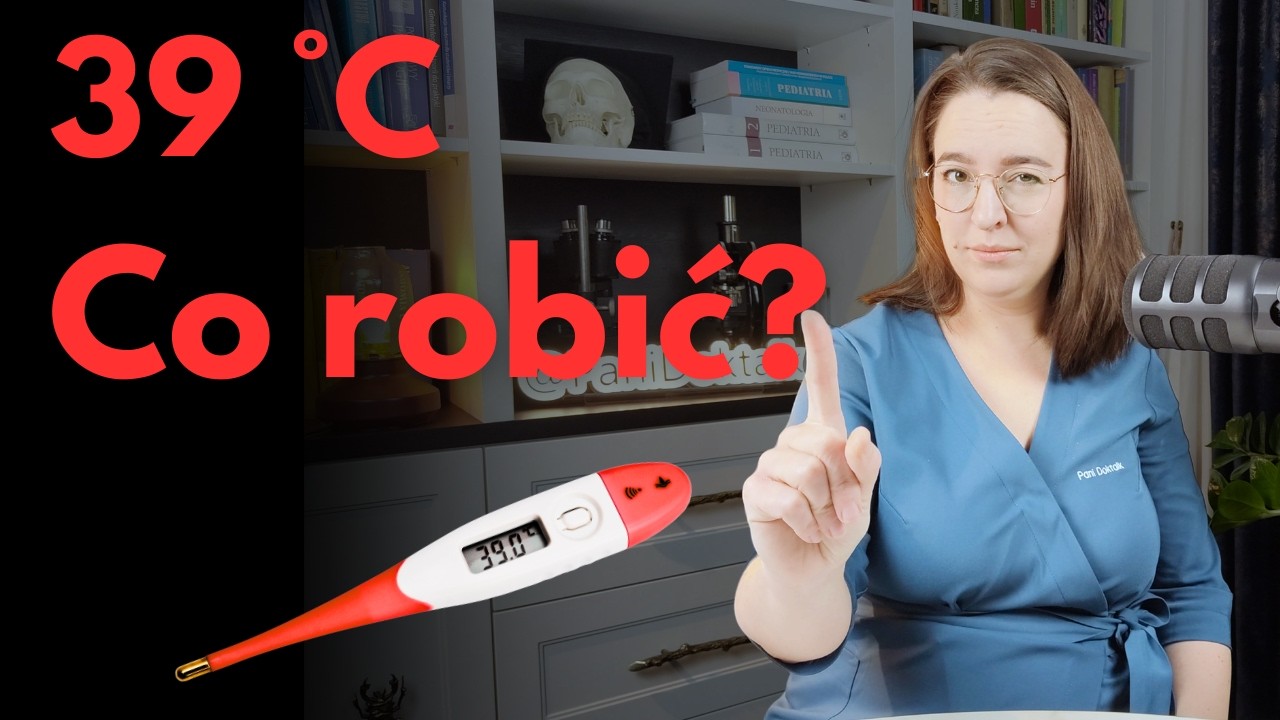 Gorączka u dziecka 39°C — co robić krok po kroku