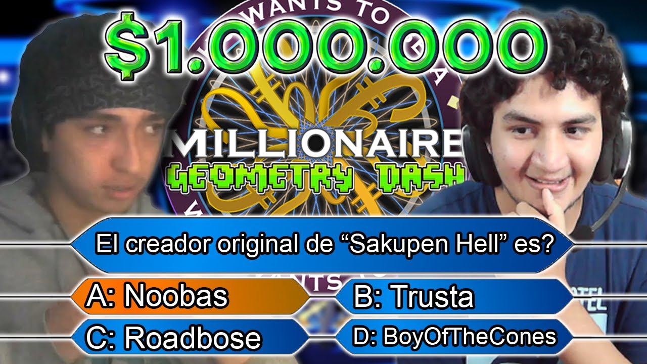 Quien Quiere Ser Millonario? - Geometry Dash Edition!