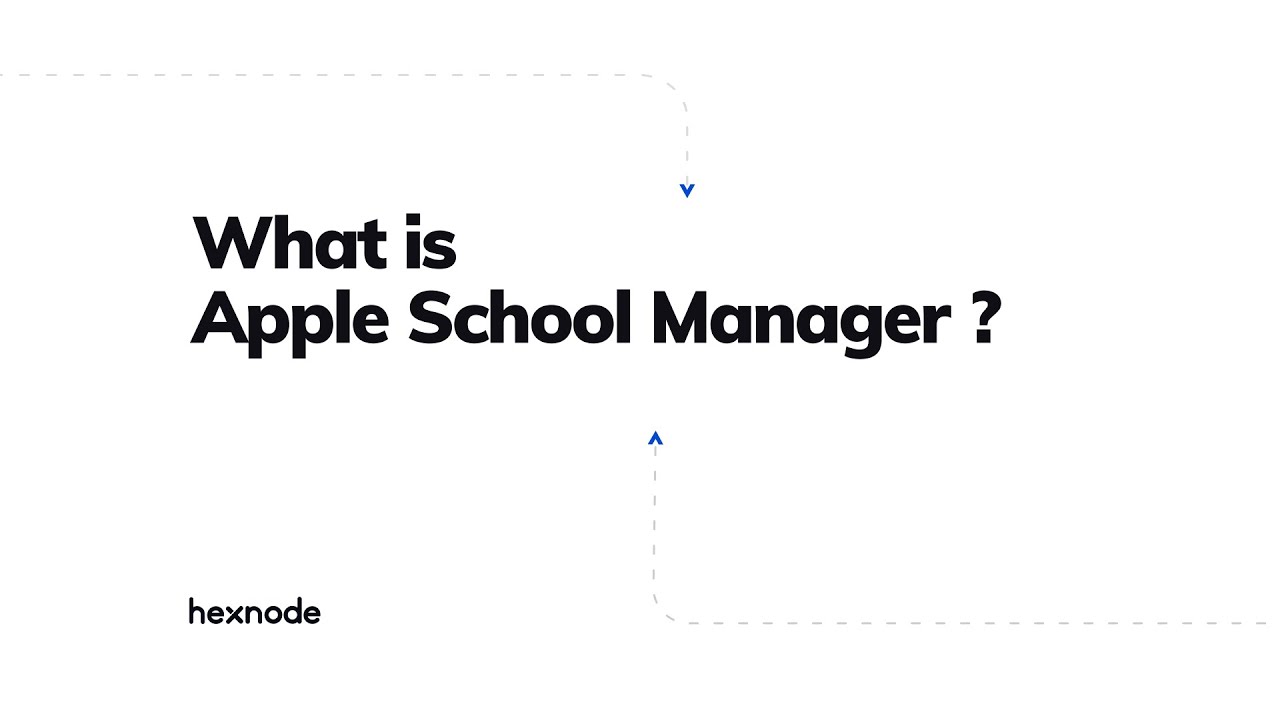What is Apple School Manager?