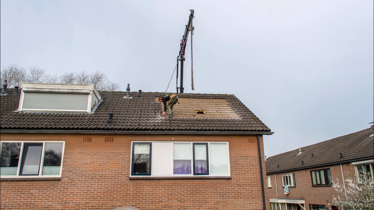Dakkapel plaatsen Willibrordlaan Losser