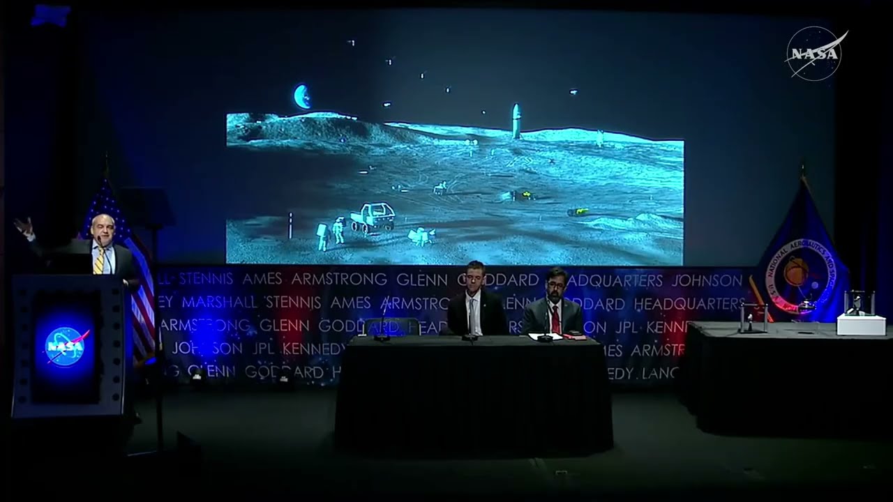 План первого этапа создания лунной базы НАСА