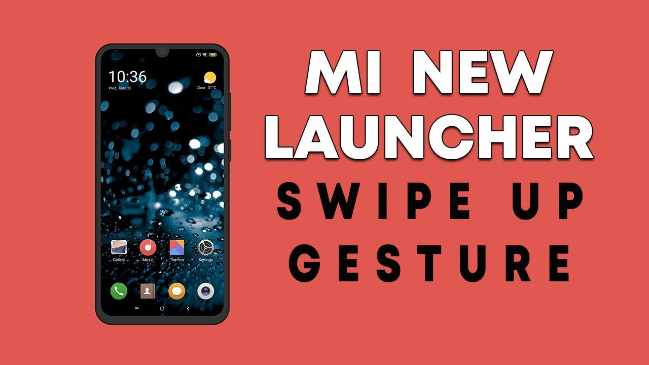 Mi New Launcher with Swipe up Gesture | MIUI 11 LAUNCHER | Hindi