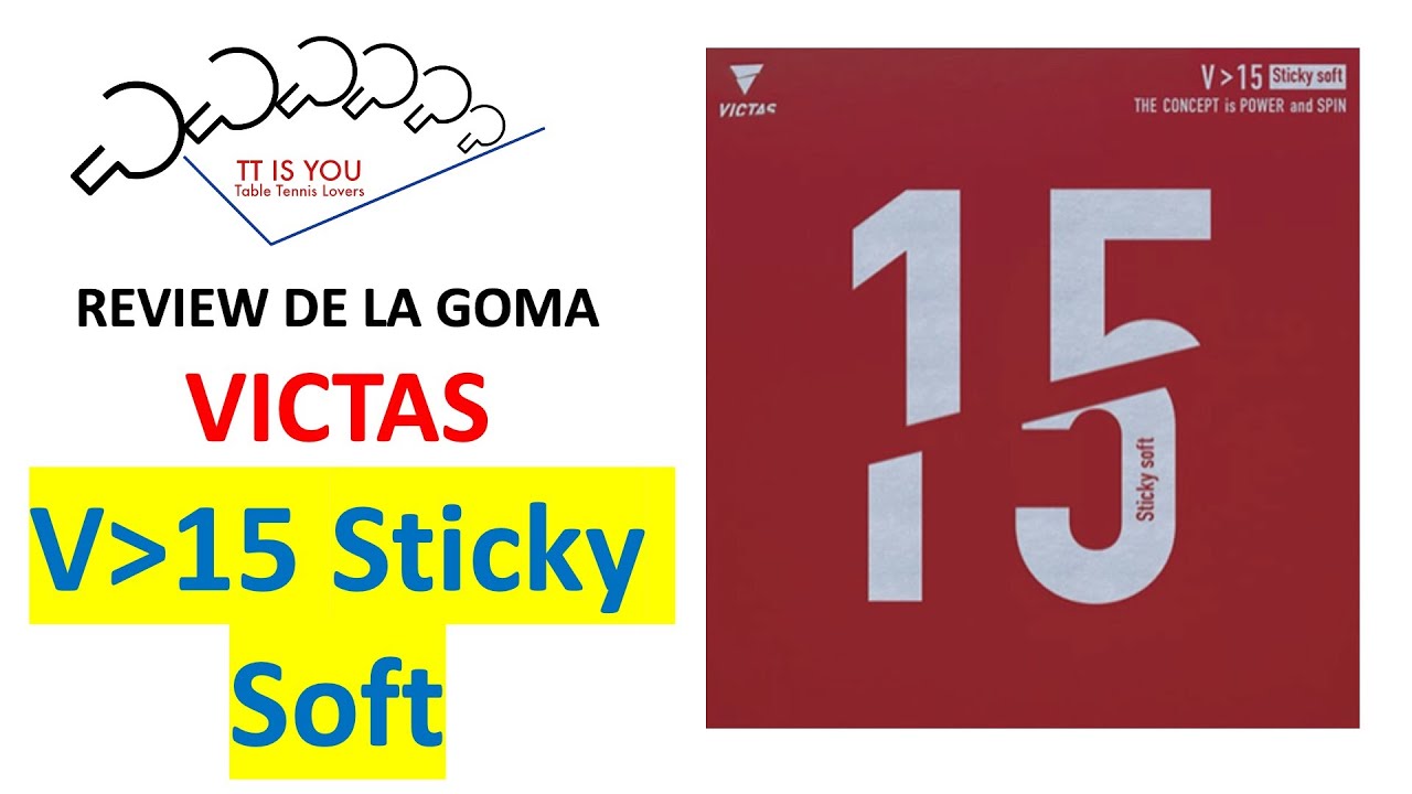 Review Goma Victas V15 Sticky Soft