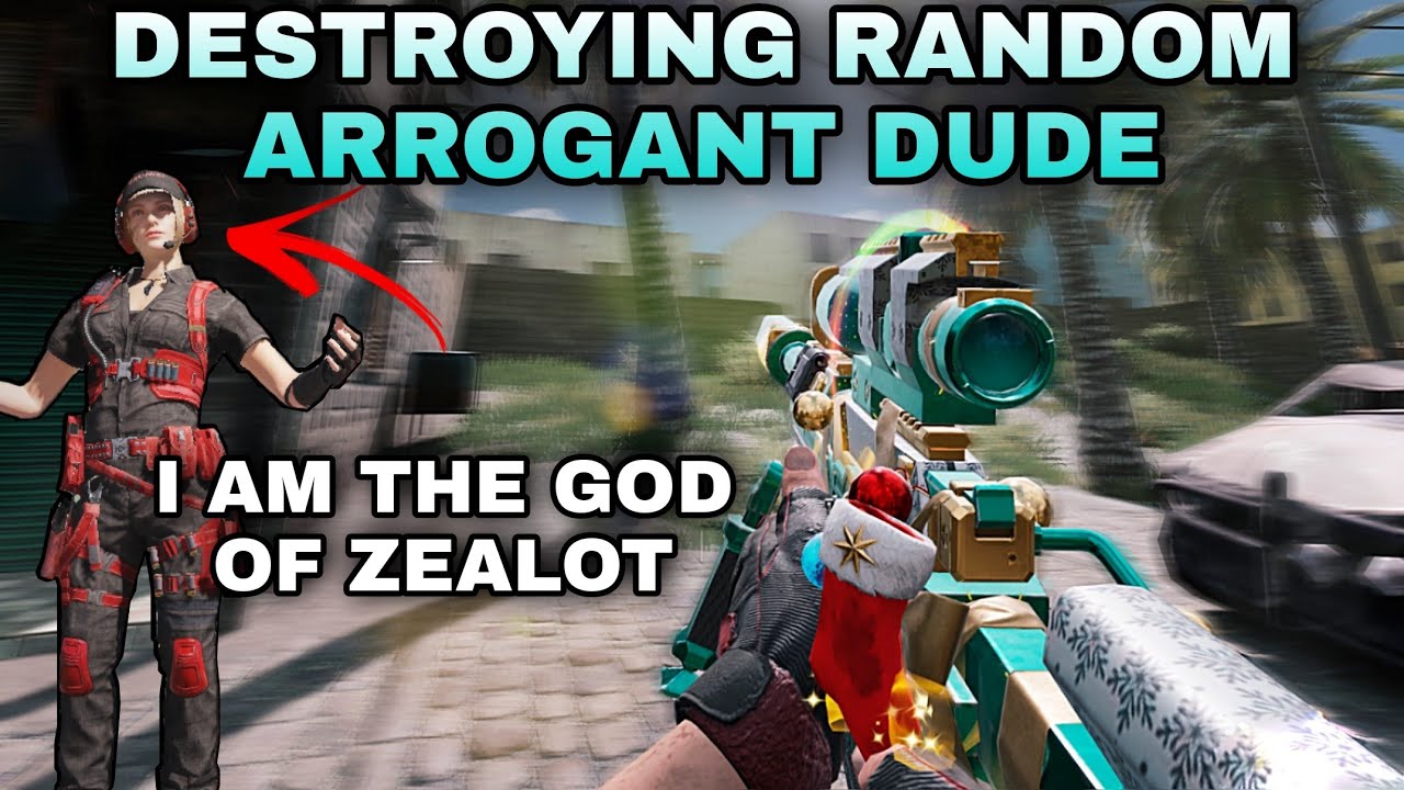 DUDE SAID HE'S THE GOD OF DLQ ZEALOT SO I DESTROY HIM...(HE REGRETS IT)