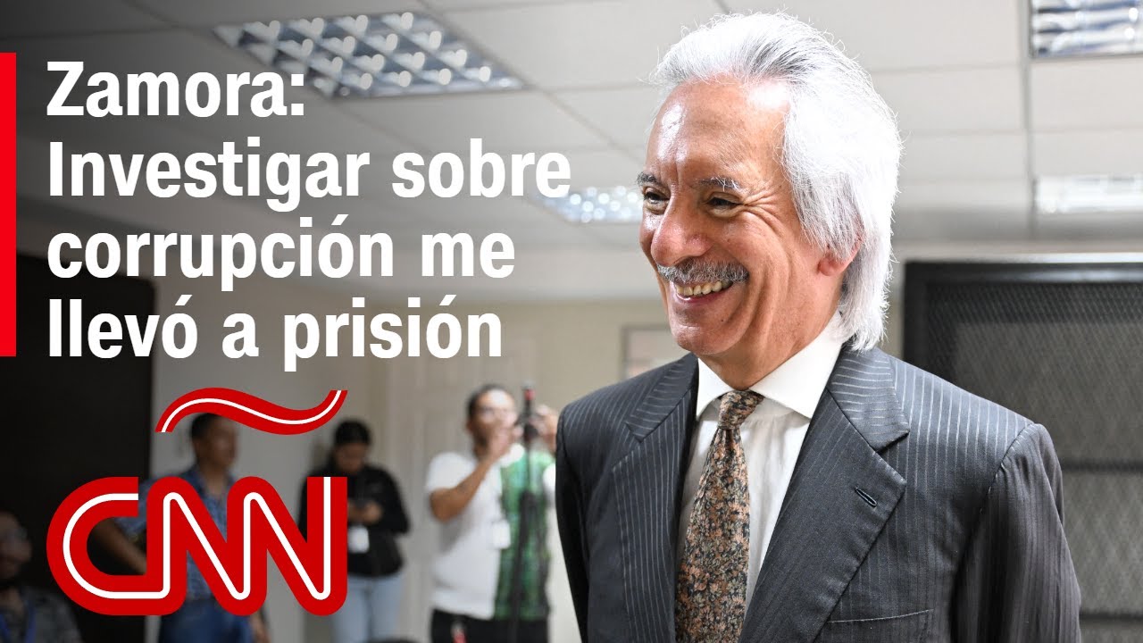Zamora: 200 investigaciones sobre corrupción me llevaron a prisión