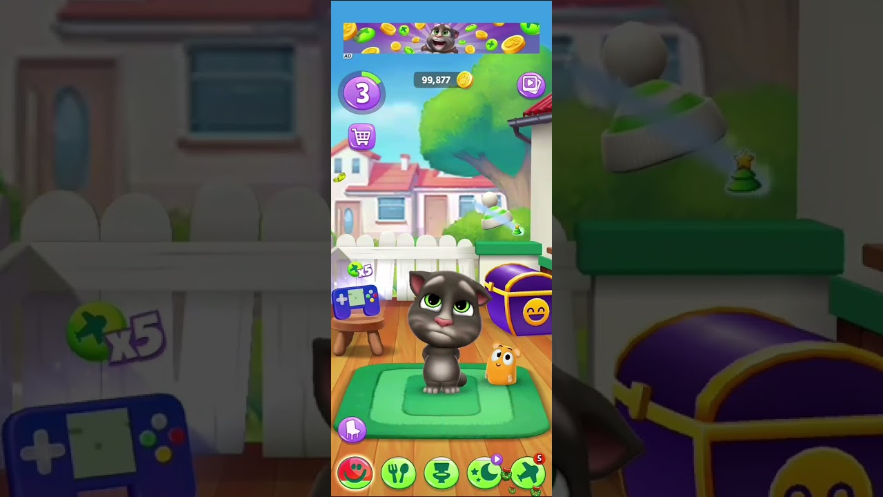 Talking Tom 2👻 My Talking Tom Cat