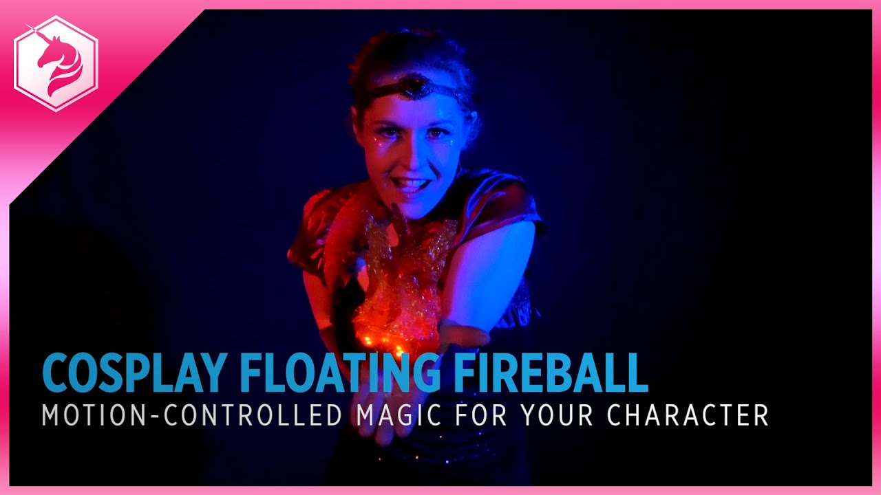 Build a Motion-Reactive Fireball Cosplay Prop - Easy Tutorial #adafruit