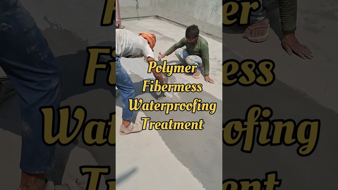 Polymer Coating Waterproofing Treatment  New Roof । Waterproofing Roof  । Acrylic Based Waterproof
