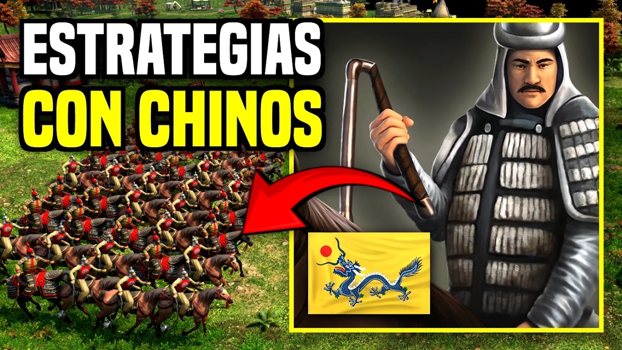PARTIDAS con CHINOS en AGE of EMPIRES 3 - Infantería y Caballería