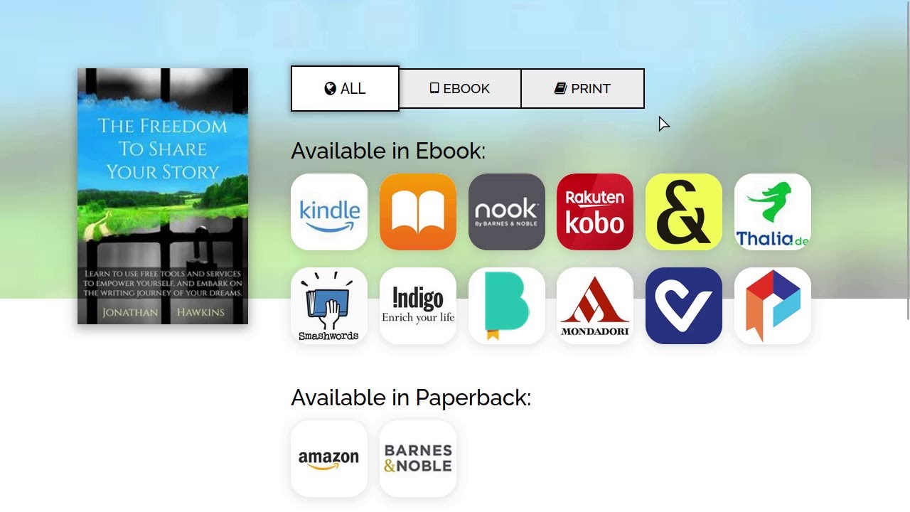 Module 31: (Optional) Your Books2Read Book Tab Page - How To Write And Publish Books For Free
