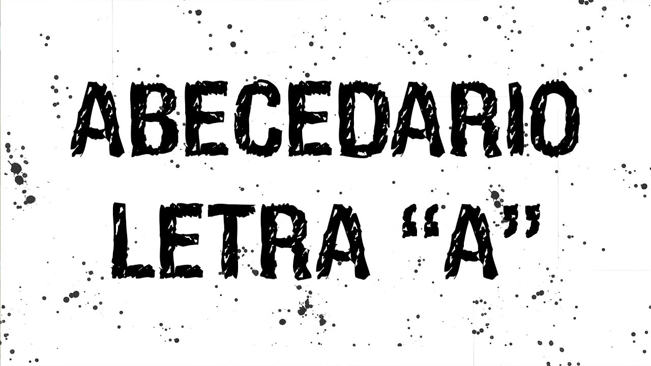 Tutorial Abecedario Lettering A - UGDT