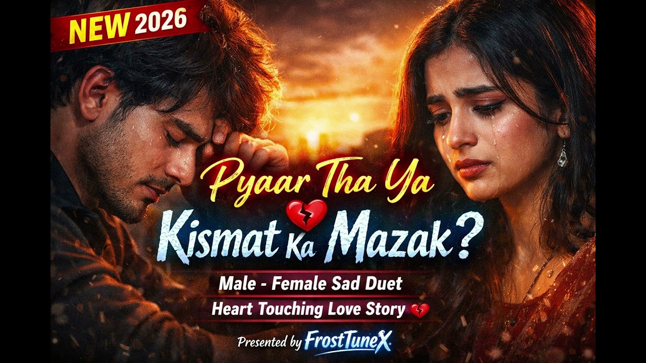 Pyaar Tha Ya Kismat Ka Mazak? 💔 | Male Female Sad  | Heart Touching Love Story | New Hindi Song 2026