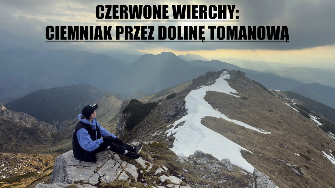 Najdłuższy szlak na Czerwone Wierchy - Ciemniak przez Dolinę Tomanową