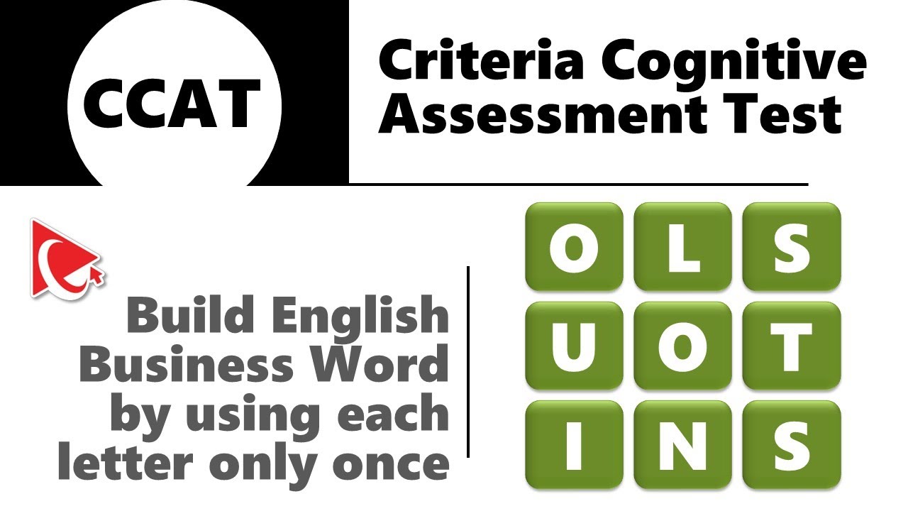HOW TO PASS CCAT TEST | Questions & Answers with Solutions
