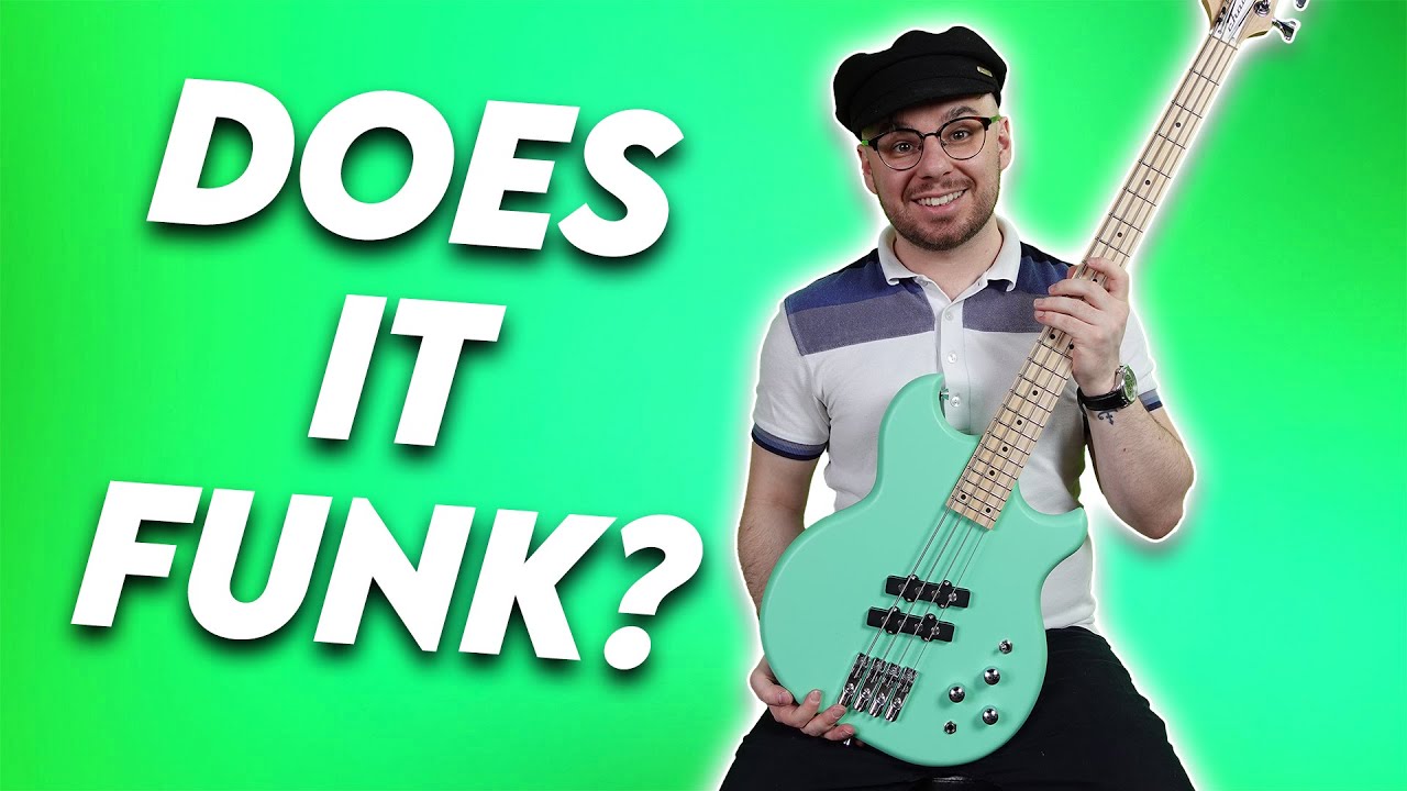 This new bass is called the 'Little Funk Machine'!