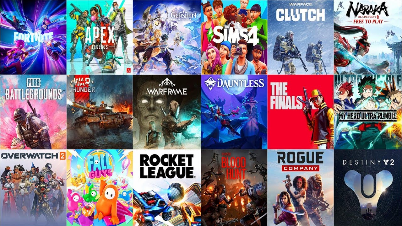 Top 50 Best FREE PS4 & PS5 Games 2024 | Best FREE TO PLAY PS5 & PS4 Games