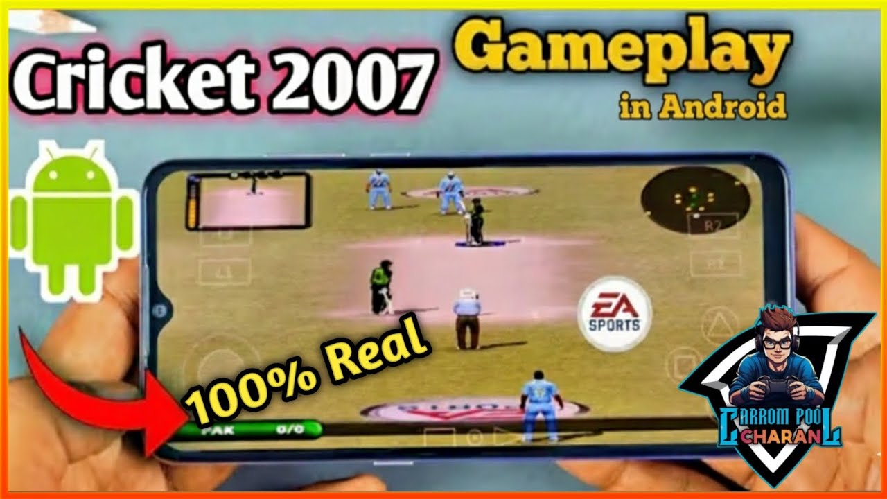 🏏 EA cricket 07 download for android 👆 Telugu lo 💪 #eacricket #eacricket2007 #cricket07 