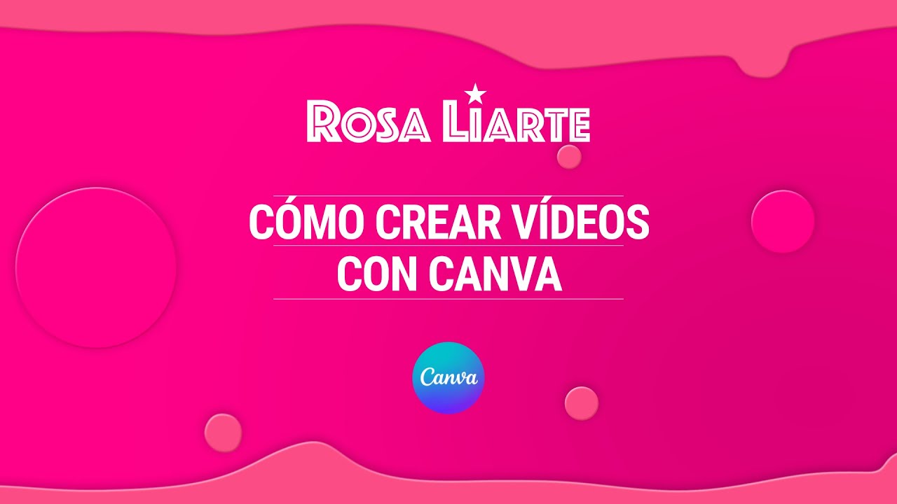 Cómo crear vídeos con Canva