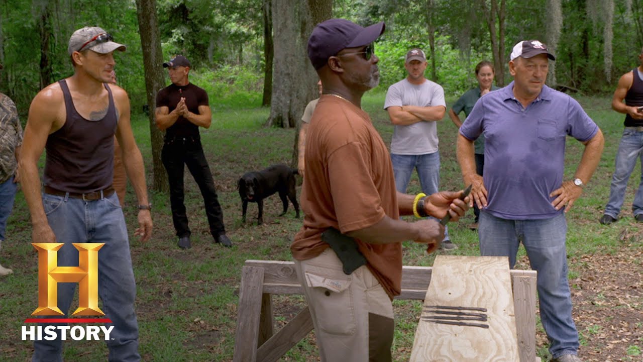 Swamp People: Bonus - Knife Throwing Battle: Finals (Season 9) | History