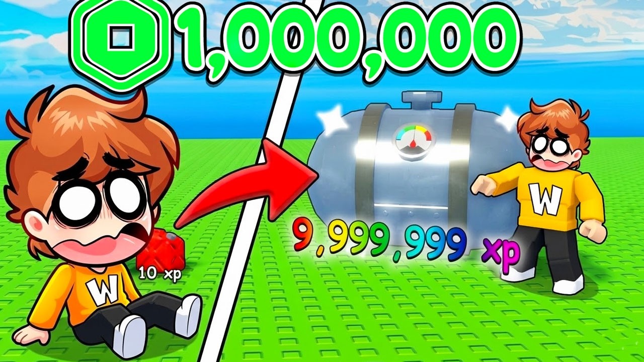EVOLUCIONÉ MI COHETE A NIVEL INFINITO en ROBLOX... (JUEGO COMPLETO)