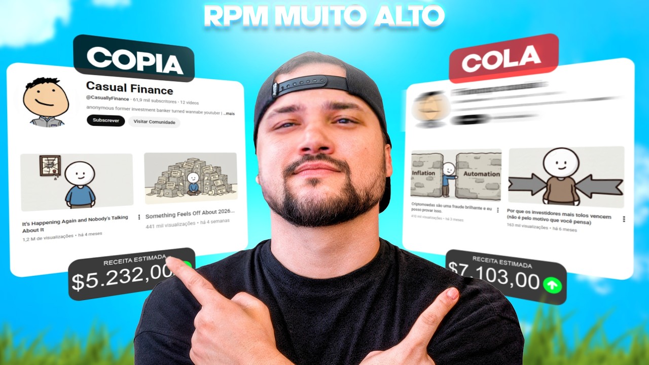 O Nicho que MAIS PAGA no YouTube feito com IA (Pouca Concorrência)