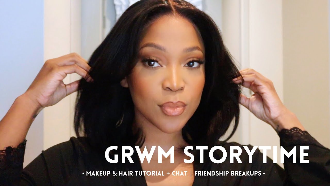 GRWM AND YAP: Makeup & Hair tutorial + chat | Friendship breakups| South African YouTuber