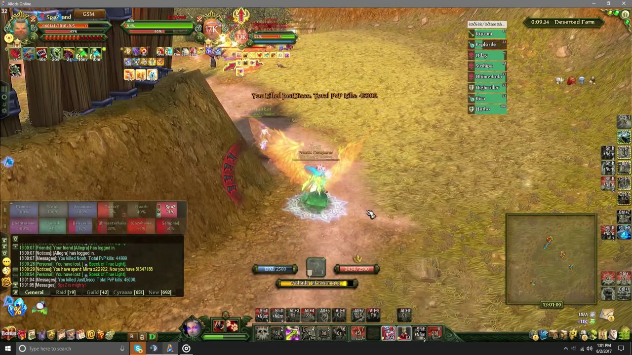 Allods Online - 8.1 Summoner mash up