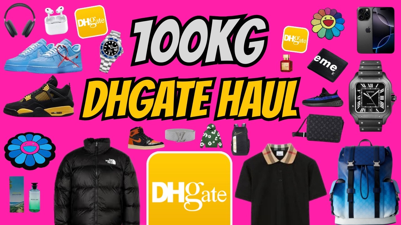 CRAZY 100kg DHGATE HAUL (with links)