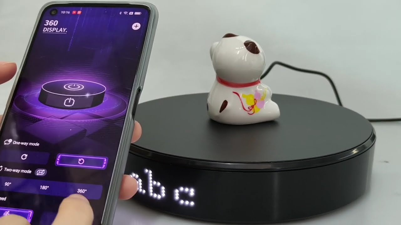 Leadleds Motorized Rotating Display Stand
