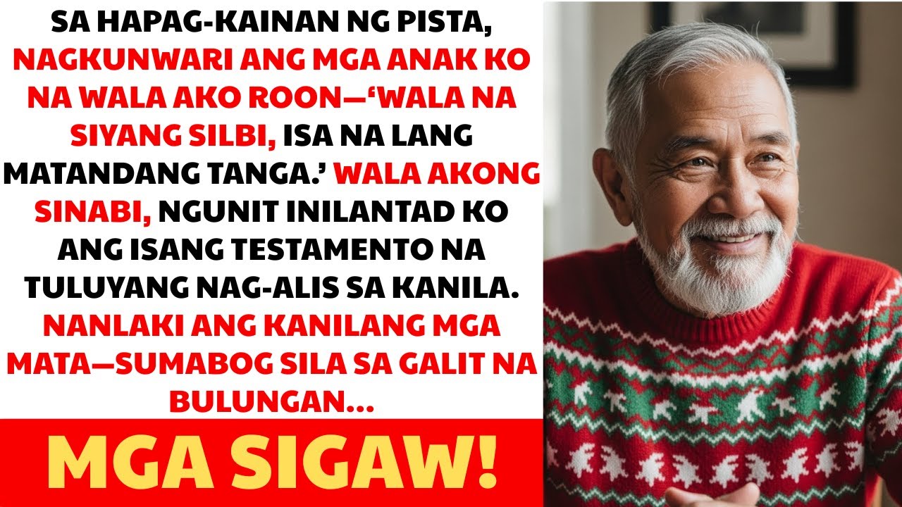Binale-wala nila ako sa hapunan ng Pasko—ngunit ako ang nagmana ng lahat!