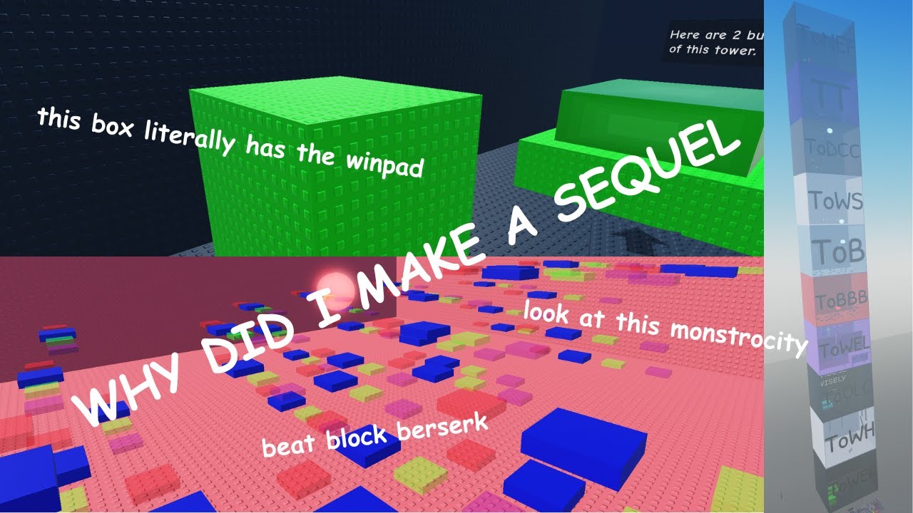 EToH but i take MORE tower names way too literally #jtoh #etoh #roblox