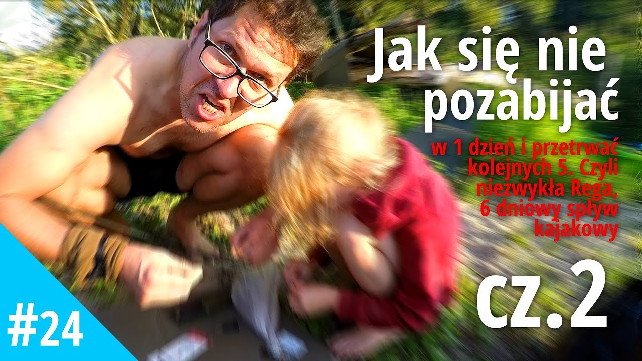 Spływy kajakowe, ekstremalny na sposób Bushcraftowy, rzeką Regą bez turystów i tłoku