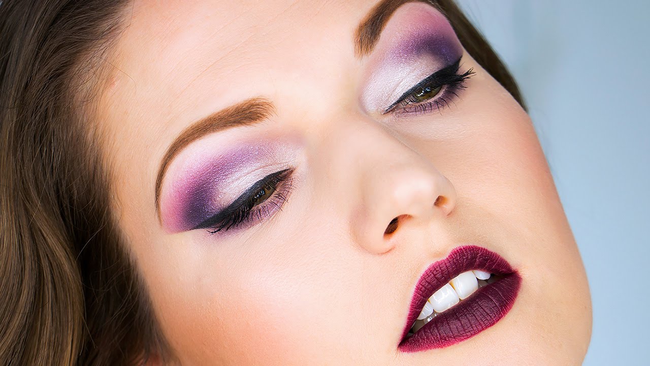 Vampy Purple Smokey Eyes ♡ MAC Toledo Collection