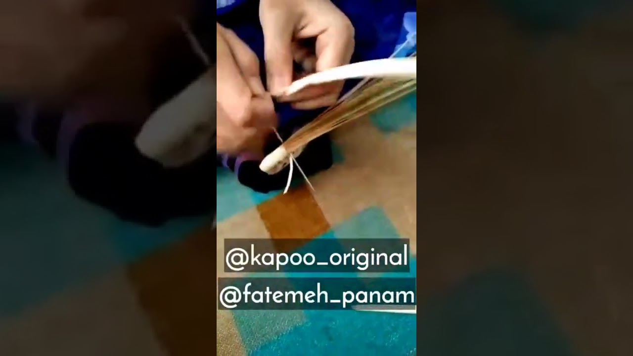 من اومدم با کاسه ی حصیری😳🤔😅🌴