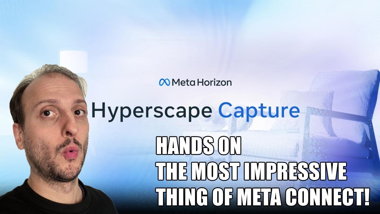 Meta Hyperscape Capture Hands-on: An IMPRESSIVE app to scan and teleport to places!