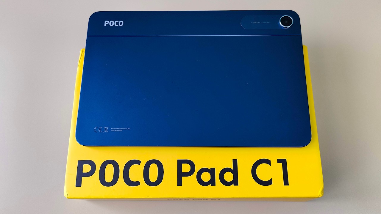 POCO Pad C1 6/128Gb Распаковка и Первое Знакомство