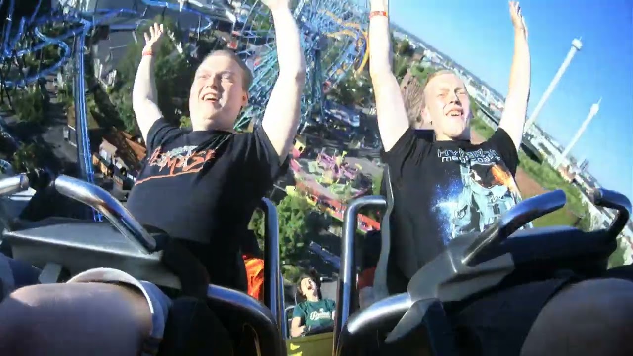 Taiga - Linnanm&auml;ki | (Rider Cam/ Offride Cut) | ParksAndFunfair