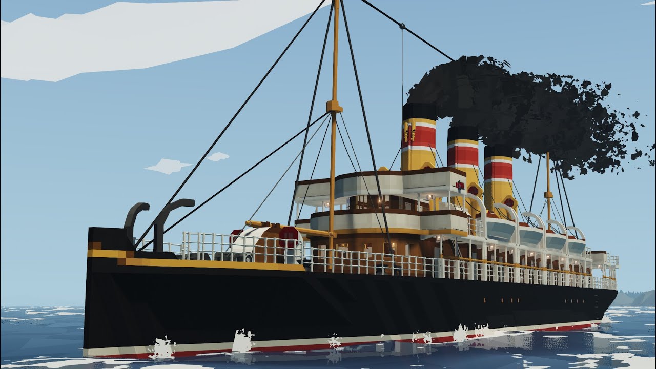 the sinking of the RMS Majestic (stormworks)