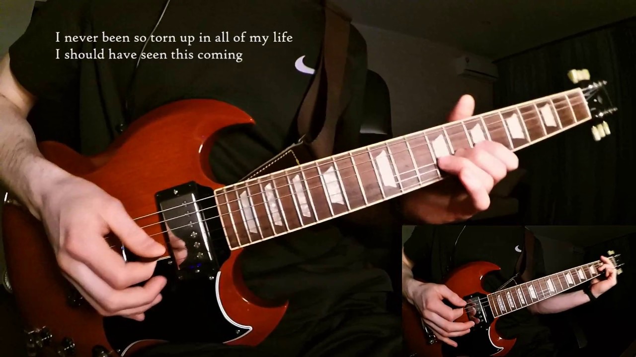 Asking Alexandria - Moving on (full guitar cover)