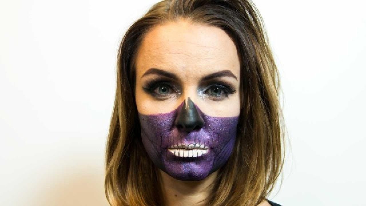 N&auml;in teet itsellesi huikean p&auml;&auml;kallomeikin Halloweenia varten!