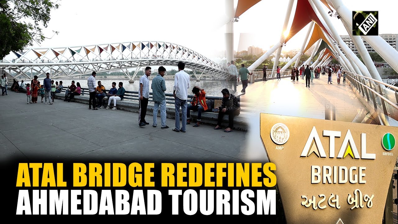 Atal Foot Over Bridge Redefines Urban Tourism in Ahmedabad