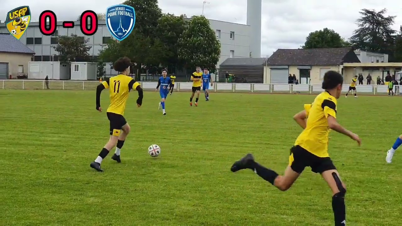 [U15 R2] USAP 🆚️ POIRÉ VENDÉE FOOTBALL