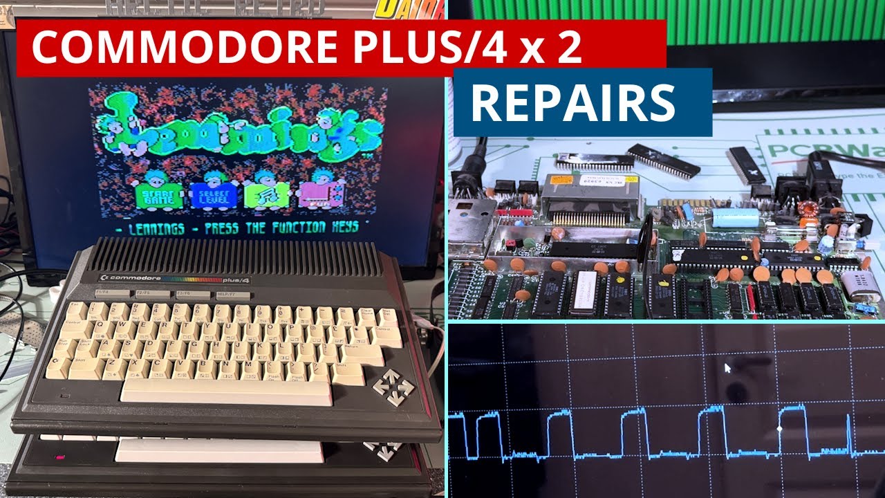 Can I repair TWO Commodore Plus/4's with one spare motherboard ?