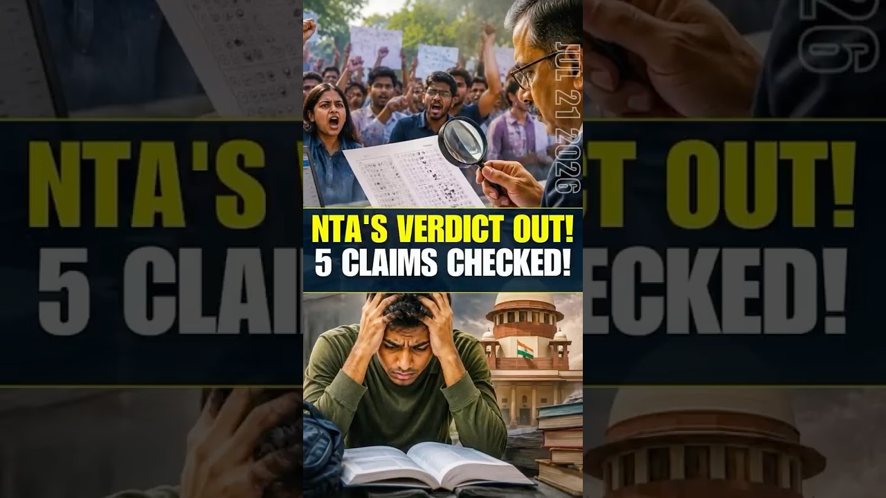 NTA опубликовало результаты проверки 5 жалоб по NEET. Пора ли прекратить протесты?