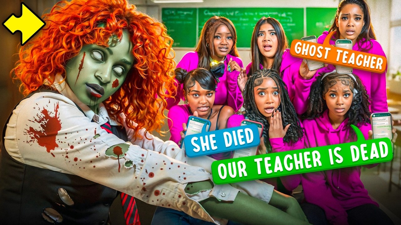 OUR TEACHER IS HAUNTING THE GROUP CHAT!